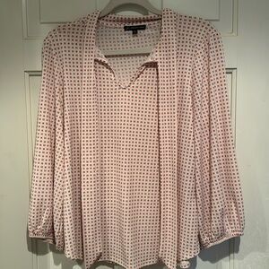 Adrianna Papell Size Medium Pink Top